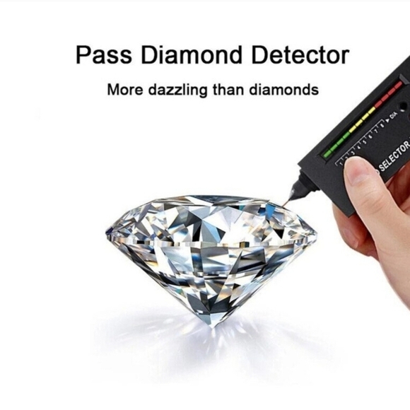 Certified Moissanite Diamond Ring. Bridal , Proposal,Engagement Or Promise Ring. - Picture 8 of 10